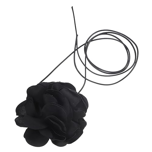 Homoyoyo Choker Halskette für Damen Vintage mit Zarter Blütenverzierung Eleganter Halsschmuck für Strandpartys Themenfeiern Besondere Anlässe Robustes Material für Langanhaltenden Gebrauch von Homoyoyo