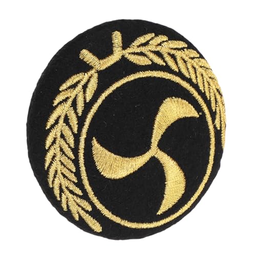 Homoyoyo Cap Badge Logo Matrosenmütze Abzeichen Uniform Abzeichen Metall Nautische Kostümzubehör Abzeichen für Uniform Marineabzeichen Bootszubehör für Herren Marine-Pin Baumwollfaden von Homoyoyo