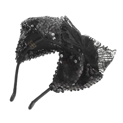 Homoyoyo Damen Fascinator Haarschmuck mit Pailletten Vintage Kopfbedeckung für Hochzeit Tea Party Bankett und Festliche Anlässe Leichter und Bequemer Haarreif Passend für Frauen von Homoyoyo