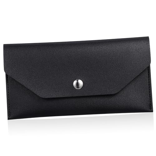 Homoyoyo Lange PU Geldbörse Damen Clutch Umschlag Geldbeutel Praktische Geldscheinhalter Brieftasche für Reisen Shopping und Alltag von Homoyoyo