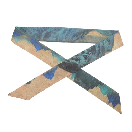 Homoyoyo Damen Haarband Halstuch Jahre Mit Floralem Design Vielseitig Als Schal Oder Schal Nutzbar Für Trendige Looks Haarschmuck von Homoyoyo