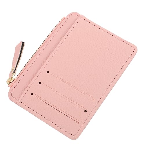 Homoyoyo Damen Pu Geldbörse Ultra-dünnes Clutch Portemonnaie Mit Reißverschluss Kompaktes Kartenetui Für Kreditkarten Und Münzen Für Reisen Und Alltag von Homoyoyo