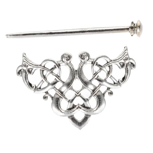 Homoyoyo Damen Retro Haarnadel aus Langlebiger Glatte Vintage Haarspange für Chignon und Flechtfrisuren Leichte Ethno Inspirierte Haarschmuck Sicherer für Altersgruppen von Homoyoyo