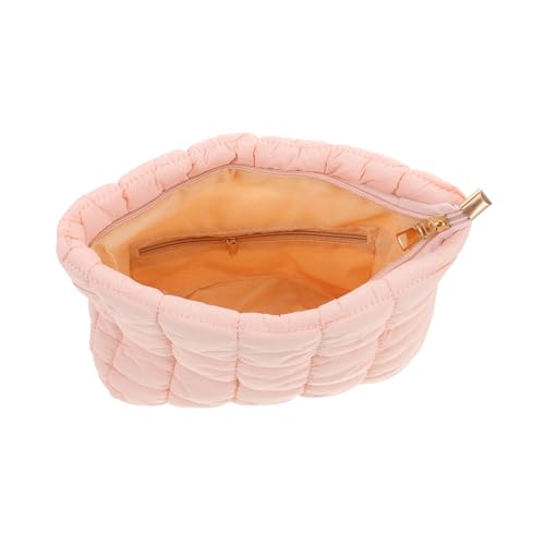 Homoyoyo Daunentasche Kosmetiktasche Puffer-Kulturbeutel bauschige Schminktasche Geldbörsezubehör Beutelästhetik Reißverschlusstasche Toilettenfahrtenbeutel Baumwolle Rosa Homoyoyo Daunentasche Kosmetiktasche Puffer-Kulturbeutel bauschige Schminktasche Geldbörsezubehör Beutelästhetik Reißverschlusstasche Toilettenfahrtenbeutel Baumwolle Rosa von Homoyoyo