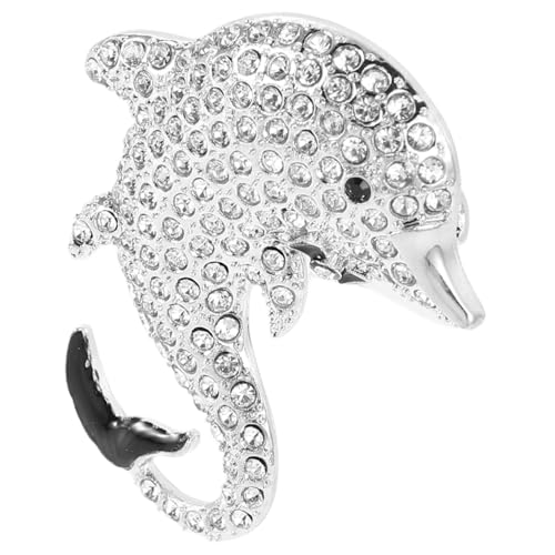 Homoyoyo Strass Brosche Süße Tierbrosche Legierung Für Mäntel Und Anzüge Funkelnder Schmuck Für Frauen Als Hutnadel Oder Accessoire von Homoyoyo