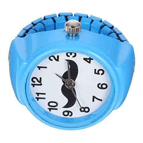 Homoyoyo Stylische Ring-Uhr Für Frauen Glitzernde Fingeruhr Im Retro-Design Als Modisches Accessoire Und Praktische Zeitangabe Für Alltag Und Besondere Anlässe von Homoyoyo