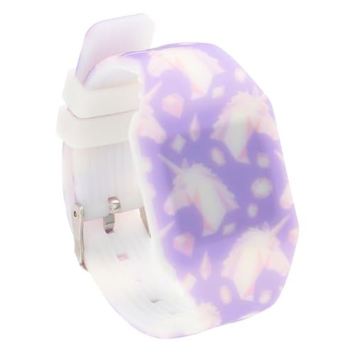 Homoyoyo Digitale Kinderuhr Mit -Touchscreen Und Einhorn-Design Armbanduhr Für Jungen Und Mädchen Leuchtende Farben Und Kinderfreundliche Funktionalität von Homoyoyo