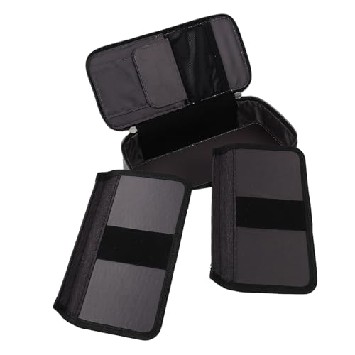 Homoyoyo Doppelschichtiger Bleistiftkasten Bleistiftaufbewahrungstasche Für Schule Und Büro Robuste Schreibwarenhalter Platzsparend Und Tragbar Zum Organisieren von Homoyoyo