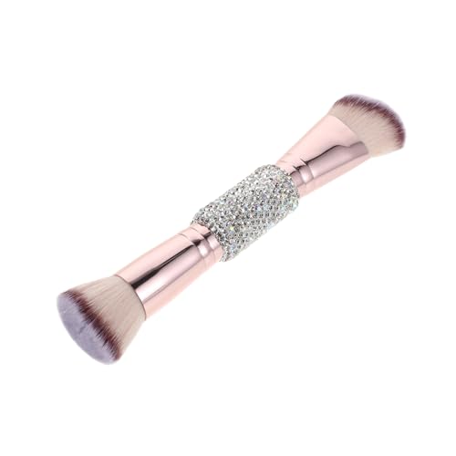Homoyoyo Doppelseitiger Make-up Pinsel mit Weichen Borsten Rhinstein-griff Vielseitig für Foundation Puder und Abgrenzung Sanfte Anwendung für Empfindliche Haut Tragbares Beauty-tool für Homoyoyo Doppelseitiger Make-up Pinsel mit Weichen Borsten Rhinstein-griff Vielseitig für Foundation Puder und Abgrenzung Sanfte Anwendung für Empfindliche Haut Tragbares Beauty-tool für von Homoyoyo
