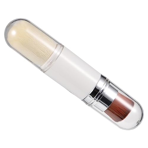 Homoyoyo Doppelseitiger Make-up-pinsel Aus Kunstfasern Und Langlebig Und Praktisch Für Dauerhaften Einsatz Zum Auftragen Von Lotionen Lidschatten Und Puder von Homoyoyo