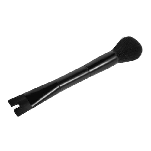 Homoyoyo Doppelseitiger Nasenkontur pinsel für Präzises Highlighting und Foundation Multifunktionaler Make up pinsel für Frauen Schwarzes Design für Dreidimensionalen Nasen contour Look von Homoyoyo