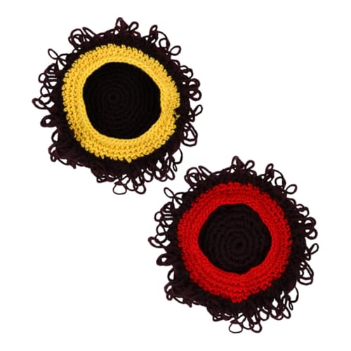 Homoyoyo Dreadlock-kappe Für Junge Mädchen Gestrickte Kostümkappe Kopfbedeckung Für Kinderfotoshooting Accessoire Für Cosplay Und Halloween von Homoyoyo