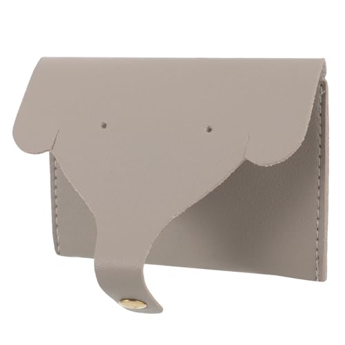 Homoyoyo Elefanten Brieftasche Kleine Geldbörsen Für Damen Kleine Geldbörse Für Frauen Mädchen Wechseln Die Handtasche Geldbeutel Für Frauen Mini -münzgrundstück Grau Pu-Leder von Homoyoyo