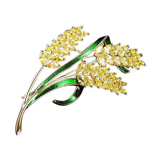Homoyoyo Elegante Weizen Ohr Brosche Aus Kupfer - 1 Stück Corsage Pin Für Jacken - Hüte Und Rucksäcke Stilvolles Für Besondere Anlässe Und Brautmode Homoyoyo Elegante Weizen Ohr Brosche Aus Kupfer - 1 Stück Corsage Pin Für Jacken - Hüte Und Rucksäcke Stilvolles Für Besondere Anlässe Und Brautmode von Homoyoyo
