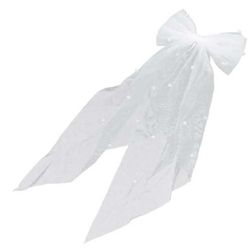 Homoyoyo Eleganter Brautschmuck Perlen-haarspangen Mit Schleifen-design Dekorative Haarnadeln Für Mädchen Und Frauen Für Hochzeiten Partys Und Besondere Anlässe von Homoyoyo