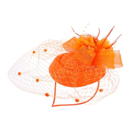 Homoyoyo Faszinator-netz-haarspange Mit -stirnband Für Hochzeiten Bankette Partys Vintage Stil Kopfschmuck Für Damen von Homoyoyo