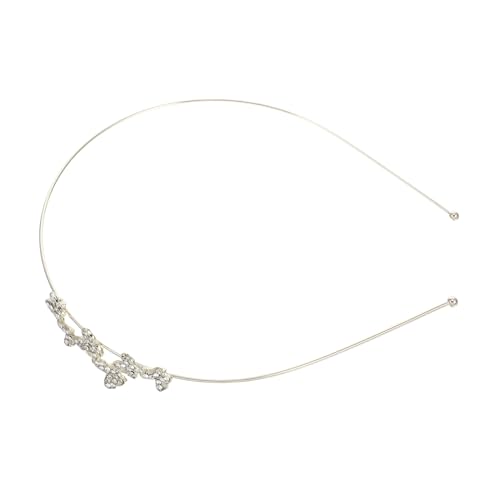Homoyoyo Eleganter Haarreif mit Funkelndem Strass Schmetterling Modisches Flexibles Damen Haarschmuck Accessoire für Komfortables Tragen und Vielseitige Stylingmöglichkeiten von Homoyoyo