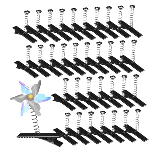 Homoyoyo Entenschnabel Haarclips 100 Stück Federeisen Haarnadel Selbstgemacht Zubehör für Kreative Haaraccessoires Bastelbedarf Einfach zu Gestalten von Homoyoyo