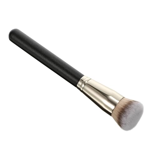 Homoyoyo Ergonomischer Foundation Pinsel für Flüssiges Make Up Weiche Synthetische Borsten Vielseitig für Foundation und Perfekter Kosmetikpinsel für Frauen Einfacher Auftrag und Perfektes von Homoyoyo