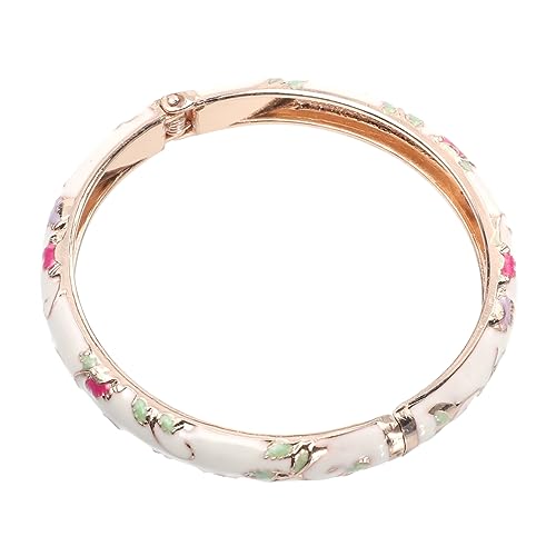 Homoyoyo Damen Armreif Aus Cloisonne-technik Modeschmuck Für Armband Verstellbar Für Jeden Anlass Geeignet Für Handgelenkgröße von Homoyoyo