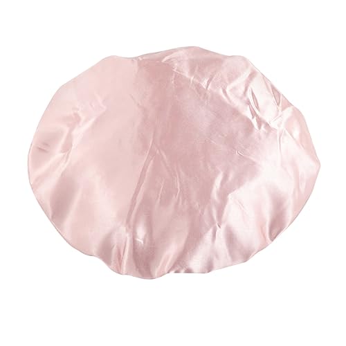 Homoyoyo Eva Wasserdichte Duschhaube mit Elastischem Bund Wiederverwendbare Badehaube für Damen und Mädchen Leicht Vielseitig Einsetzbar zum Schutz Haare Beim Duschen Spa und Make Up von Homoyoyo