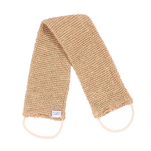Homoyoyo Peeling-schrubber Aus Ramie Und Jute Badetuch Für Dusche Rückenschrubber Für Badezubehör Platzsparend Und Wiederverwendbar von Homoyoyo