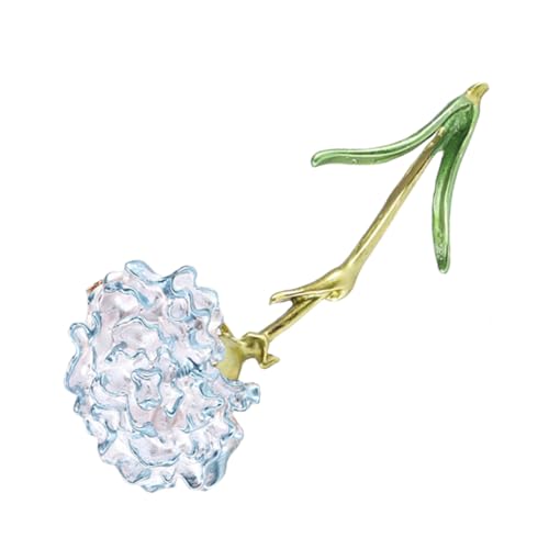 Homoyoyo Brosche Mit Öl Drop Carnation Anstecknadel Für Hemdklammern Cardigan Clip Pulloverklammern Elegantes Für Damen Besondere von Homoyoyo