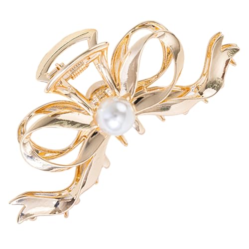 Homoyoyo Extra Großer Haarkralle Clip für Dickes Haar Metallische Haarklammer für Damen Großer Haarclip zum sicheren Sitz Leichter Haarschmuck für Teenager und Frauen von Homoyoyo