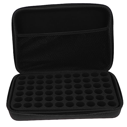 Homoyoyo Fächer Ätherische Öle Aufbewahrungstasche Flaschen Organizer Stoßfest Wasserabweisend Leicht und Kompakt für Reise und Sicheren Transport von Aromaölbehältern von Homoyoyo