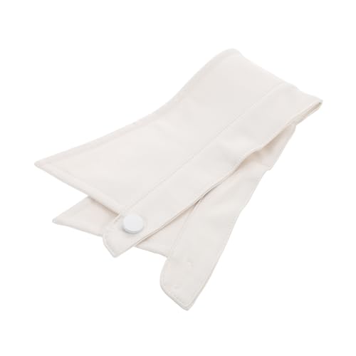 Weißer Kunstkragen Modischer Hemdkragen Halbe Halskette Für Frauen Abnehmbarer Kunstkragen Für Mäntel Revers Damen-accessoire von Homoyoyo