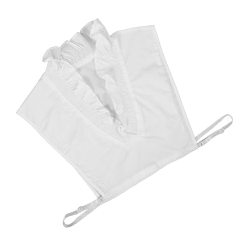 Homoyoyo Fake Collar Damen Rüschendetail Abnehmbarer Kragen Für Blusen Und Pullover Vielseitig Kombinierbar Für Herbst Und Winter von Homoyoyo