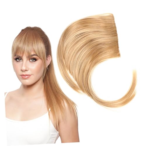 Homoyoyo Falscher Haaransatz Haarclip Nahtloser Synthetischer Bang Clip Leichter Haarschmuck für Damen Einfach zu Befestigen Natürlicher Look Modischer Haarschnitt Schonend für Alltag und von Homoyoyo