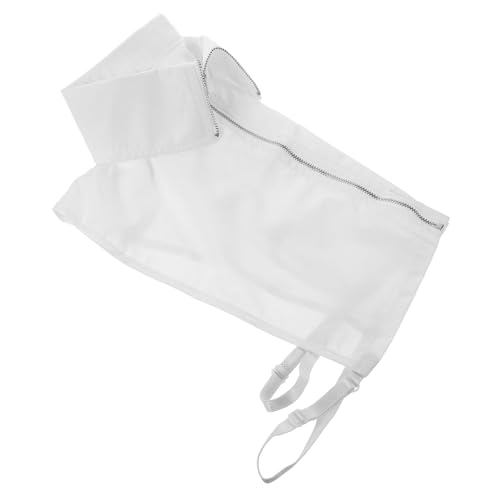 Homoyoyo Fake Collar Damen Abnehmbarer Weißer Kragen Aus Elegantes Design Mit Reißverschluss Für Blusen Pullover Und Kleider Vielseitiger Fake Sweater Collar Für Frauen Stilvolles von Homoyoyo