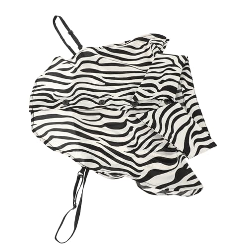 Homoyoyo Faux Kragen Für Damen Baumwollkragen Zierkragen Abnehmbar Fake-kragen Blusenkragen Anbringbar Fake-kragen Damen Zebra Muster Kragen von Homoyoyo