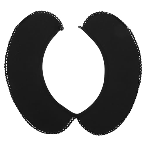 Homoyoyo Falscher Kragen Damen Abnehmbarer Stehkragen Zarter Spitzenverzierung Vielseitig Kombinierbar Für Herbst Und Winter Für Blusen Und Pullover von Homoyoyo