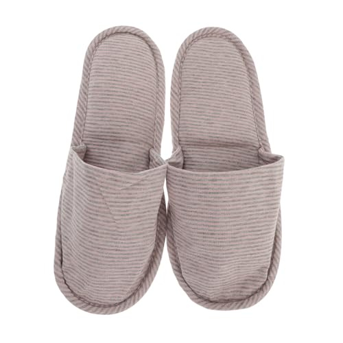 Homoyoyo Faltbare Dünne Reisepantoffeln Damen und Herren Weiche Tragbare Baumwoll Hausschuhe mit Flexiblem Rutschfestem Sole für Hotel Spa und Unterwegs Inklusive Praktischem von Homoyoyo