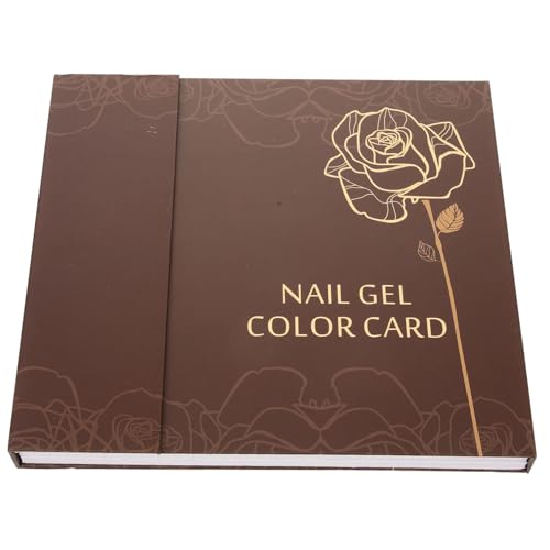 Homoyoyo Farben Nagelkunst Farbdisplay Buch mit Nagelspitzen für Maniküre Professionelles Nageldesign Farbkarte für Platzsparendes Nail Art Display für Gel Polish Fans Homoyoyo Farben Nagelkunst Farbdisplay Buch mit Nagelspitzen für Maniküre Professionelles Nageldesign Farbkarte für Platzsparendes Nail Art Display für Gel Polish Fans von Homoyoyo