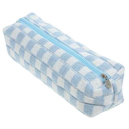 Homoyoyo Federmäppchen im Schachbrettmuster tragbare Bleistifttasche Beutel schüleretui schreibwaren Organizer tragbares Schreibwarenetui multifunktionaler Schreibwarenkoffer Polyester Homoyoyo Federmäppchen im Schachbrettmuster tragbare Bleistifttasche Beutel schüleretui schreibwaren Organizer tragbares Schreibwarenetui multifunktionaler Schreibwarenkoffer Polyester von Homoyoyo