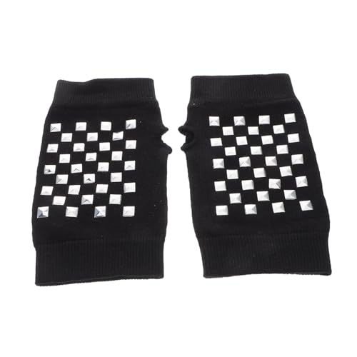 Homoyoyo Fingerlose Strickhandschuhe Für Damen Warme Halbfinger Handschuhe Mit Nieten Für Touchscreen Nutzung Bequem Und Stylisch Für Frühling Und Herbst Homoyoyo Fingerlose Strickhandschuhe Für Damen Warme Halbfinger Handschuhe Mit Nieten Für Touchscreen Nutzung Bequem Und Stylisch Für Frühling Und Herbst von Homoyoyo