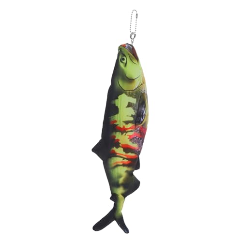 Homoyoyo Federmäppchen Fischform Reißverschluss Stiftetasche Kosmetiktasche Geldbörse Schulbedarf Make-up Teenager von Homoyoyo
