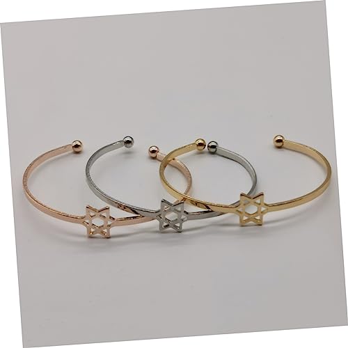 Homoyoyo Frauen Armband mit Einzigartigem Sternendesign Kreatives Offenes Handkettchen für Besondere Anlässe Perfektes Modeschmuck für Geburtstage von Homoyoyo