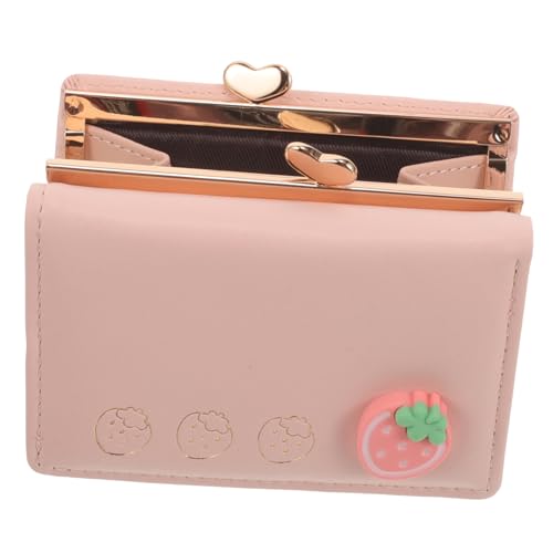 Homoyoyo Frauen Geldbörse Clutch Geldbeutel Für Karten Und Münzen Stilvolles Pu Süßes Design Für Shopping Und Freizeit Klappbrieftasche von Homoyoyo