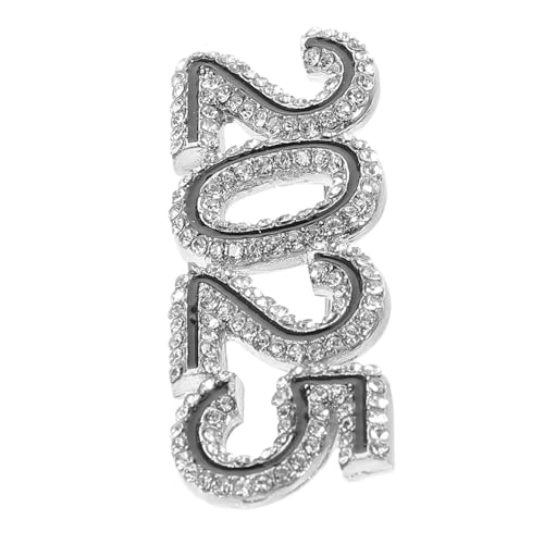 Homoyoyo Damen Brosche Mit Strass Eleganter Anstecker Für Neujahrsfeier Einzigartige Zahlen-design Vielseitig Kombinierbar Für Kleidung Und Hüte Symbolisiert Glück Und Homoyoyo Damen Brosche Mit Strass Eleganter Anstecker Für Neujahrsfeier Einzigartige Zahlen-design Vielseitig Kombinierbar Für Kleidung Und Hüte Symbolisiert Glück Und von Homoyoyo