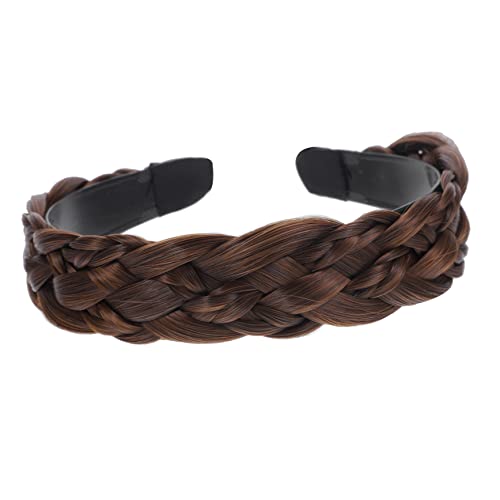 Homoyoyo Geflochtenes Haarband für Breites Stirnband Natürlicher Look Haarschmuck für Mädchen für Sport und Alltag Homoyoyo Geflochtenes Haarband für Breites Stirnband Natürlicher Look Haarschmuck für Mädchen für Sport und Alltag von Homoyoyo
