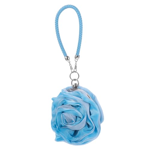 Homoyoyo Purse Handtasche Mit Blumenmuster Damen Geldbörse Für Münzen Weiche Seidenoptik Tragbarer Blumen Geldbeutel Stilvolles Accessoire Für Jeden Anlass von Homoyoyo