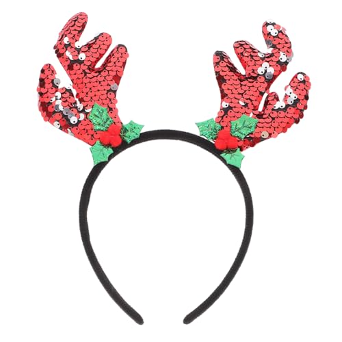 Homoyoyo Geweih Stirnband Elch Beleuchtetes Weihnachtsstirnband Hautpflege-stirnband Haarreif Aus Rentiergeweih Weihnachtshaarbänder Weihnachtsfeier Weihnachts-hüpfburgen Stirnbänder Grüßer von Homoyoyo