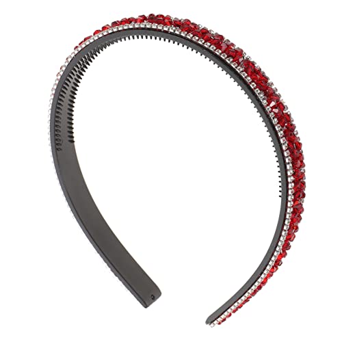 Homoyoyo Glitzerndes Strass Haarreif Damen Feines Schmales Haarband mit Funkelnden Eleganter Haarschmuck für Party Hochzeit Alltag und Festliche Anlässe von Homoyoyo
