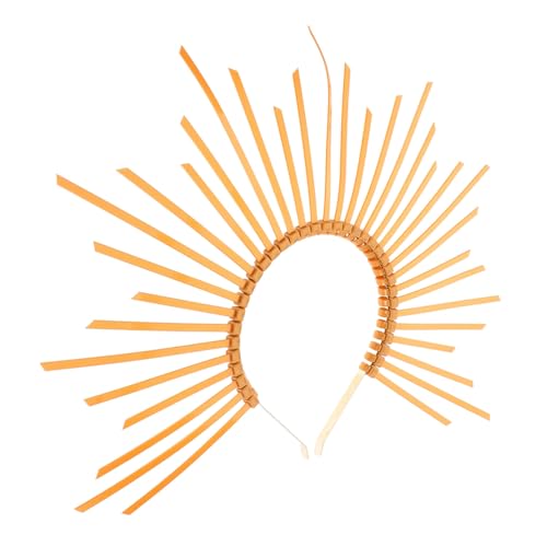 Homoyoyo Goldenes Gottinnen Stirnband Vielseitiges Haarschmuck Accessoire für Partys Verlobungsfeiern und Besondere Anlässe für DIY Projekte und Fotorequisiten Passt von Homoyoyo