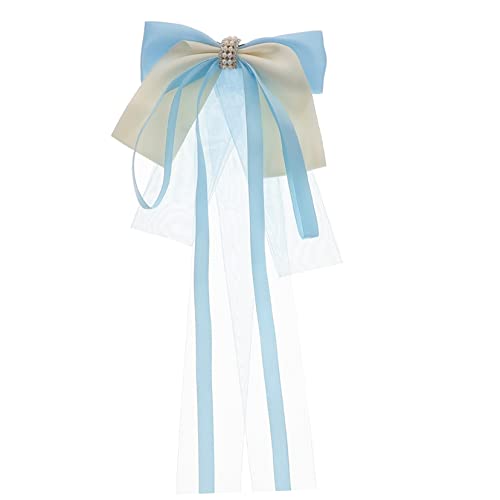 Homoyoyo Große Haarschleife Haarklammer mit Schleifen Design Komfortabler Haarclip für Frauen für Hochzeiten Partys und Alltag Leicht zu Tragen Modisches für Damen von Homoyoyo