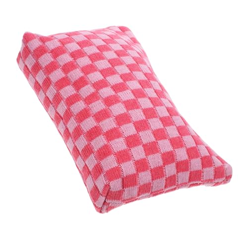 Homoyoyo Große Kosmetiktasche für Damen Robuste Reise Make up Tasche mit Vielseitigen Fächern Modisches Karomuster Geräumiger Organizer für Kosmetik Schmuck und Alltagssachen für Unterwegs von Homoyoyo